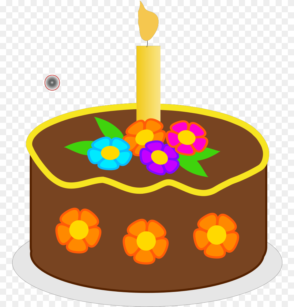Chocolate Birthday Cake Svg Clip Arts Cake 2 Years, Food, Birthday Cake, Cream, Dessert Png