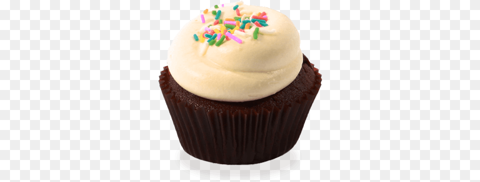 Chocolate Birthday Cupcake, Birthday Cake, Cake, Cream, Dessert Png