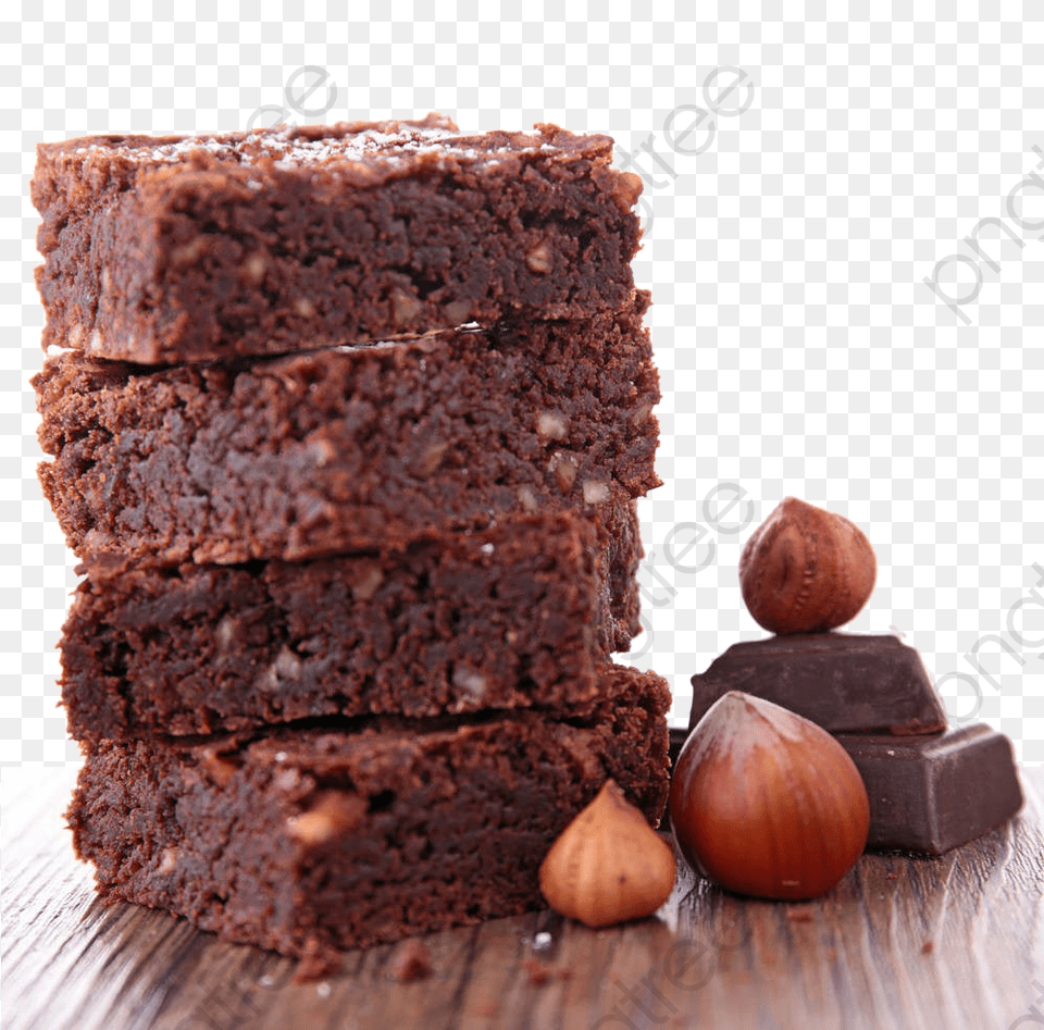 Chocolate Brownie, Sweets, Cookie, Food, Dessert Png Image