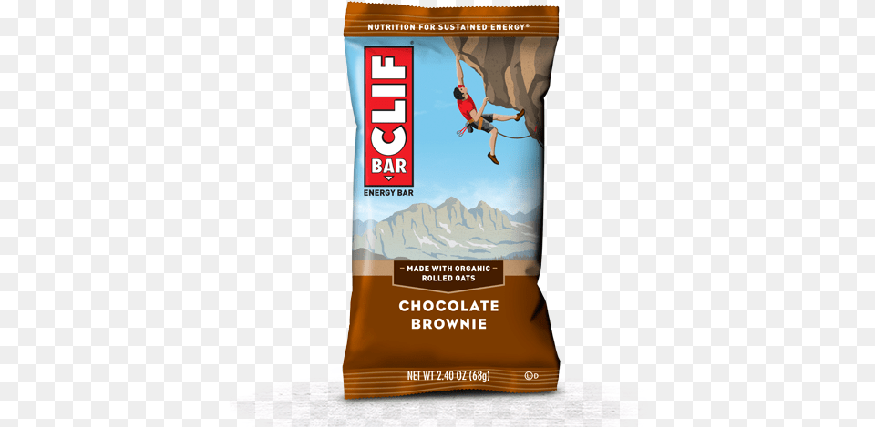 Chocolate Brownie Packaging Chocolate Almond Clif Bar, Outdoors, Boy, Child, Male Free Transparent Png