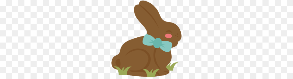 Chocolate Bunny Clipart, Animal, Mammal, Rabbit, Baby Free Png Download