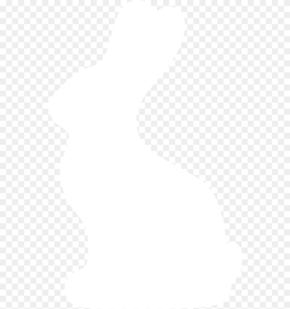 Chocolate Bunny Silhouette, Animal, Mammal, Rabbit Free Transparent Png