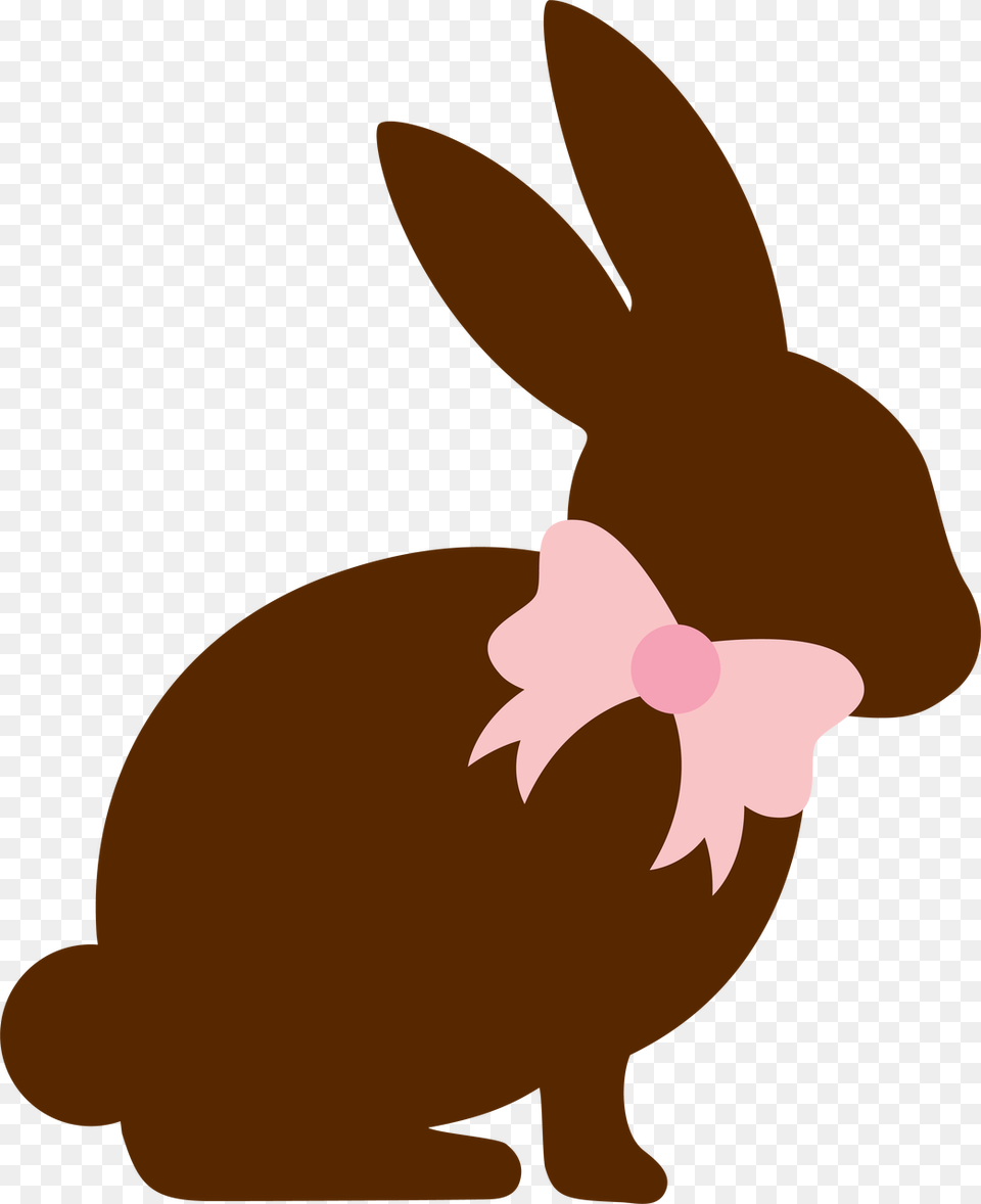 Chocolate Bunny Svg Cut File, Animal, Mammal, Rabbit, Baby Png
