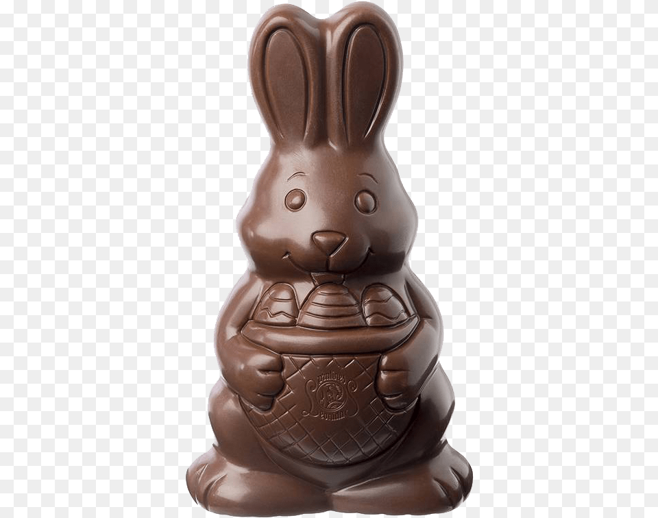Chocolate Bunny Transparent Image, Dessert, Food, Sweets, Baby Free Png Download