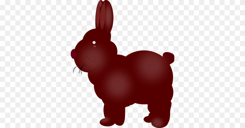 Chocolate Bunny Vector Image, Animal, Mammal, Rabbit, Baby Free Png Download