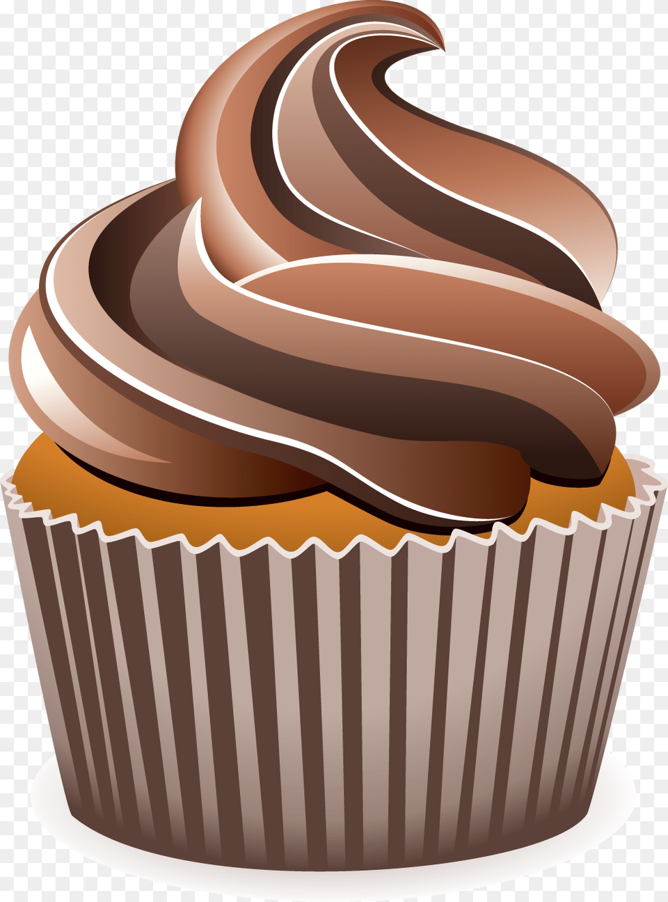 Chocolate Cake, Cream, Cupcake, Dessert, Food Free Png Download