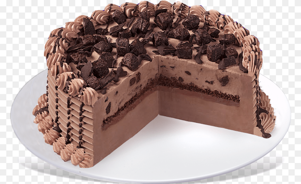 Chocolate Cake Choco Brownie Extreme Blizzard Cake, Birthday Cake, Cream, Dessert, Food Free Png Download