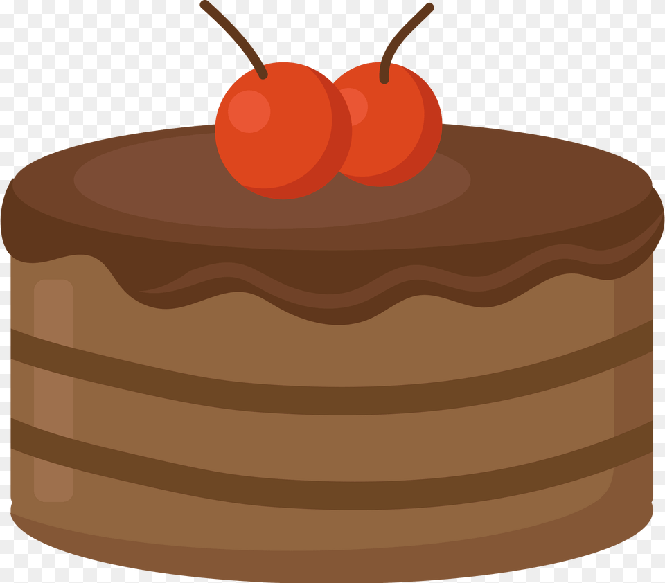 Chocolate Cake Clipart, Food, Dessert, Torte, Produce Free Png Download