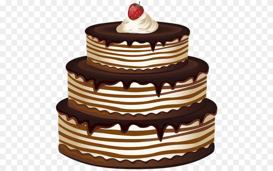 Chocolate Cake Dessert, Food, Birthday Cake, Cream Free Png Download
