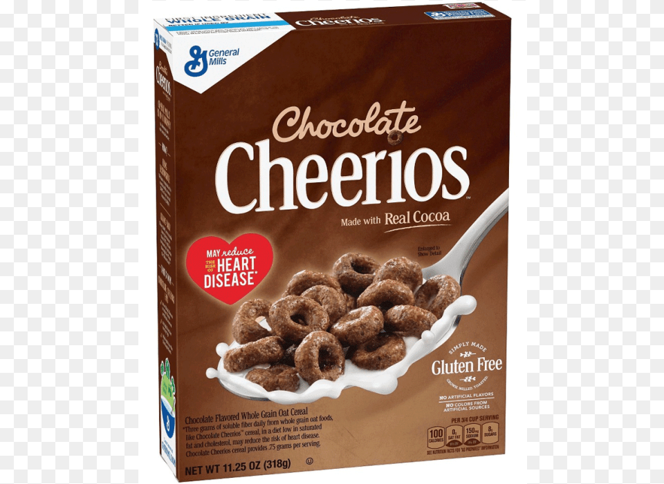 Chocolate Cheerios, Bowl, Cocoa, Dessert, Food Free Png Download