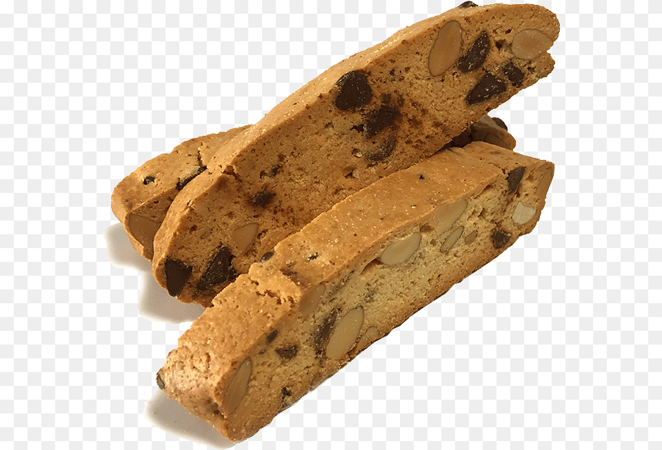 Chocolate Chip Biscotti Biscotti Transparent, Bread, Food, Produce Free Png Download