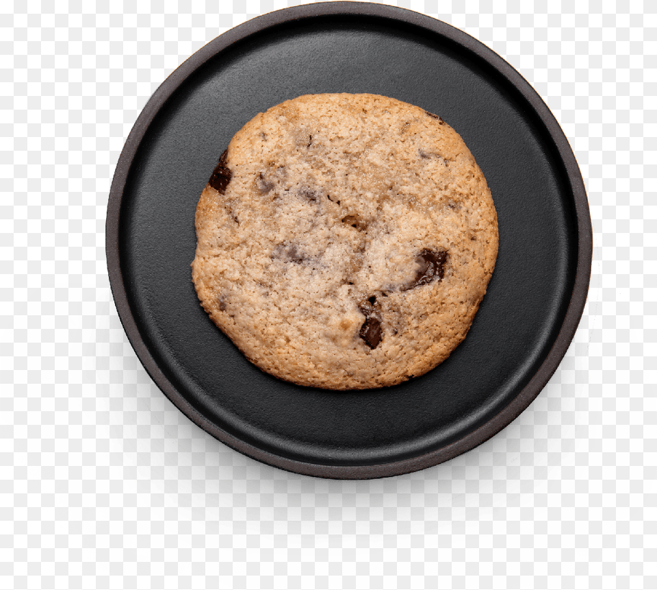 Chocolate Chip Cookie, Food, Sweets, Bread, Plate Png Image