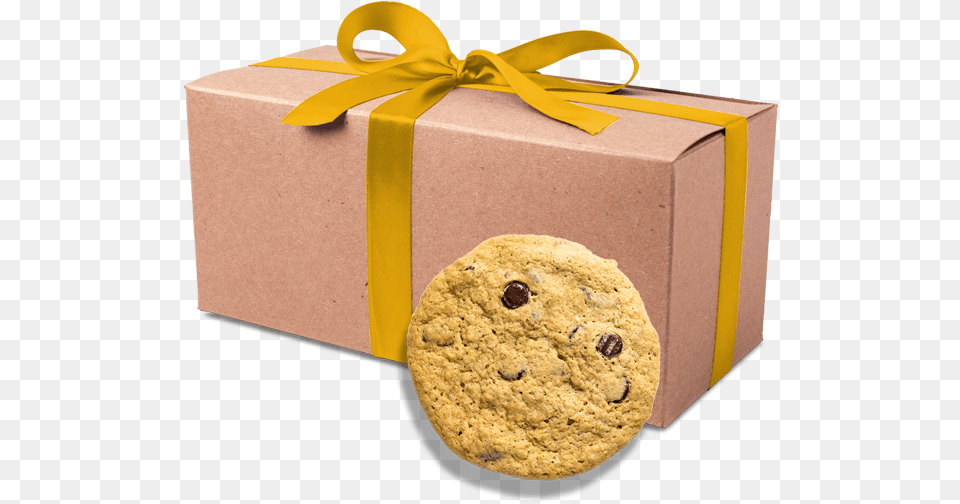 Chocolate Chip Cookie, Food, Sweets, Box Free Png Download
