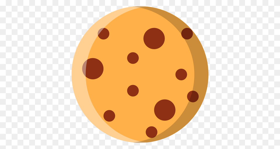 Chocolate Chip Cookie Icon, Pattern, Food, Sphere, Sweets Png Image