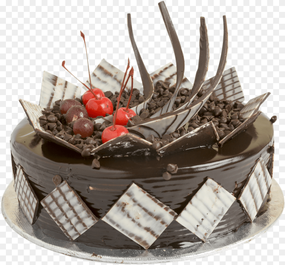 Chocolate Chips Cake Cake, Birthday Cake, Cream, Dessert, Food Free Png Download