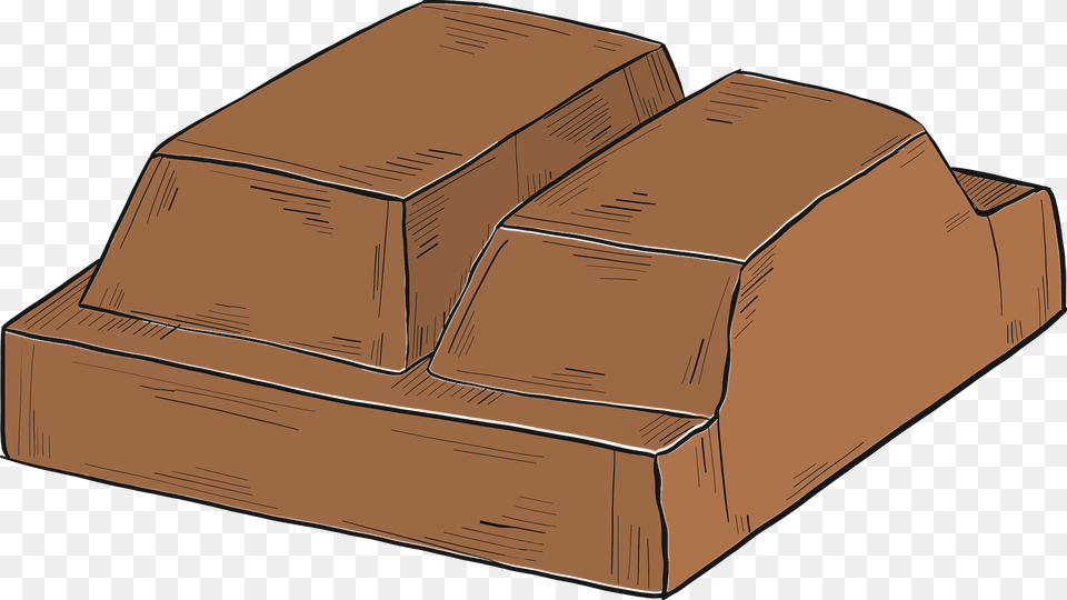 Chocolate Clipart, Brick, Wood, Couch, Furniture Png Image