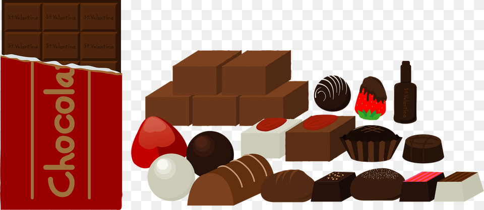 Chocolate Confectionery Clipart, Dessert, Food, Bottle, Cosmetics Png Image