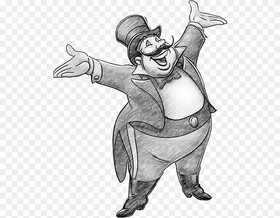 Chocolate Coulant Ringmaster Black And White Clipart, Adult, Art, Person, Man Free Transparent Png