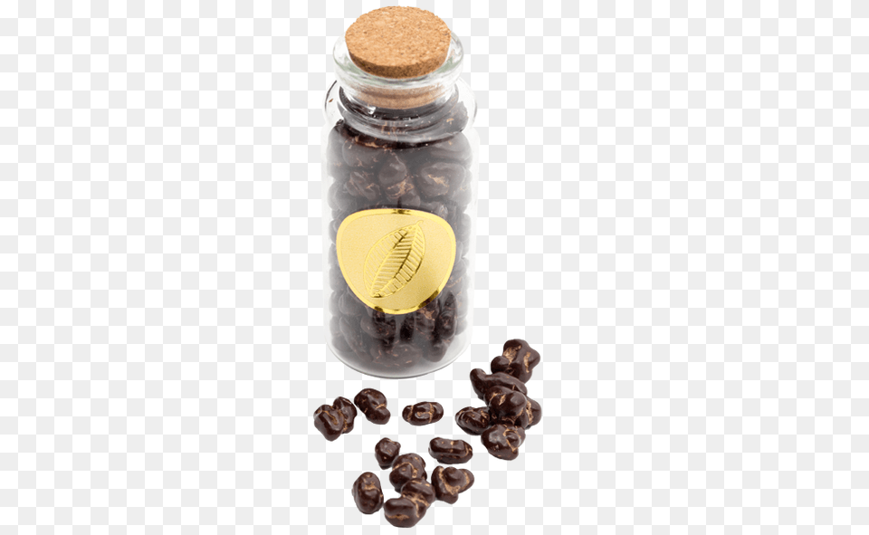 Chocolate Covered Cacao Nibs, Jar Free Transparent Png