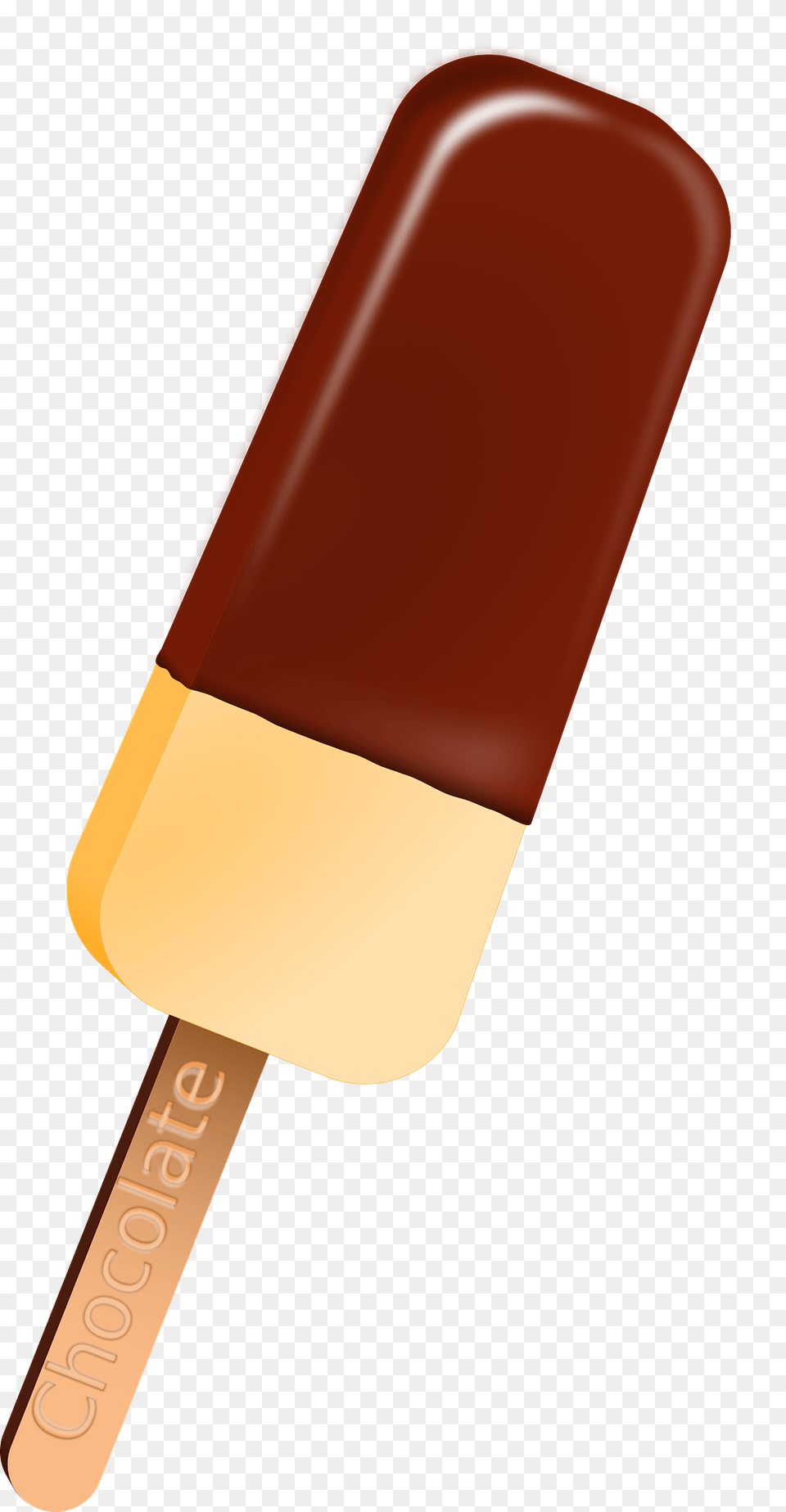 Chocolate Covered Ice Cream On A Stick Clipart, Dessert, Food, Ice Cream, Ice Pop Free Transparent Png