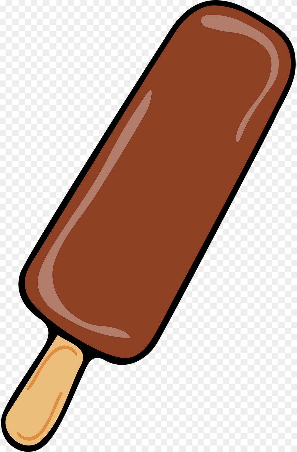 Chocolate Covered Ice Cream On A Stick Clipart, Food, Ice Pop, Bow, Weapon Png Image