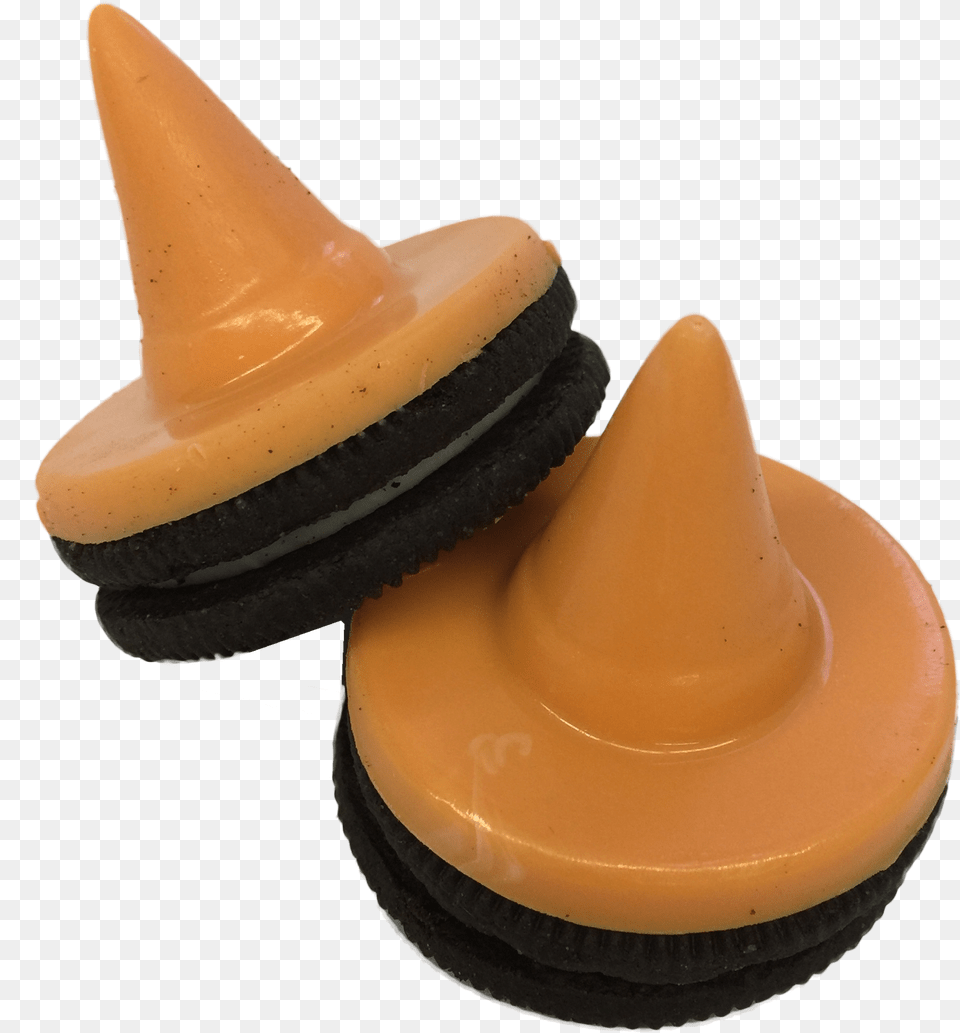 Chocolate Covered Oreo Witch Hats Dessert, Cream, Food, Icing, Sweets Png Image