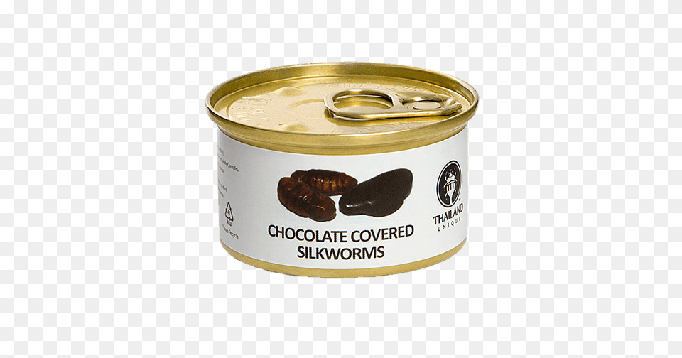 Chocolate Covered Silkworms, Aluminium, Can, Canned Goods, Food Free Transparent Png