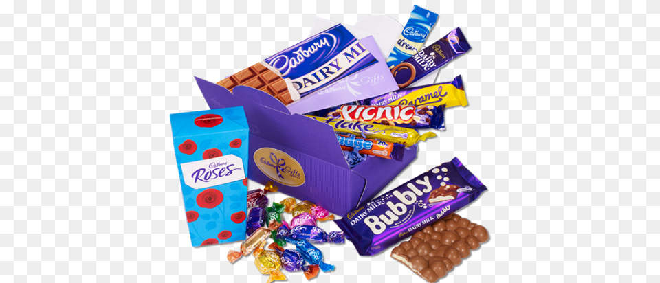 Chocolate Day Cadbury Dairy Milk Bubbly Chocolate Bar, Candy, Food, Sweets Free Png Download