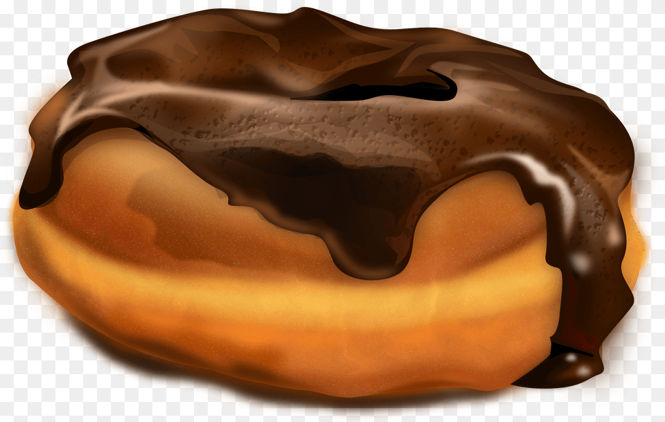Chocolate Donut Clip Arts Boston Cream Donut Hd, Food, Sweets, Diaper Png Image