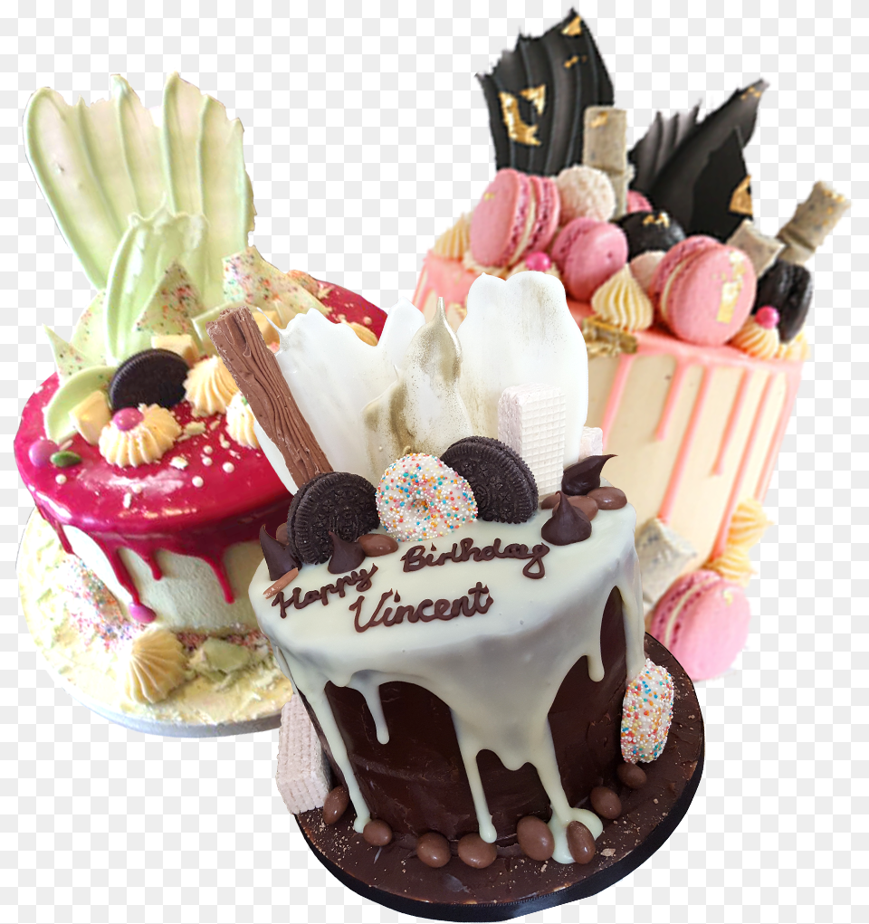 Chocolate Dripping, Birthday Cake, Food, Dessert, Cream Png