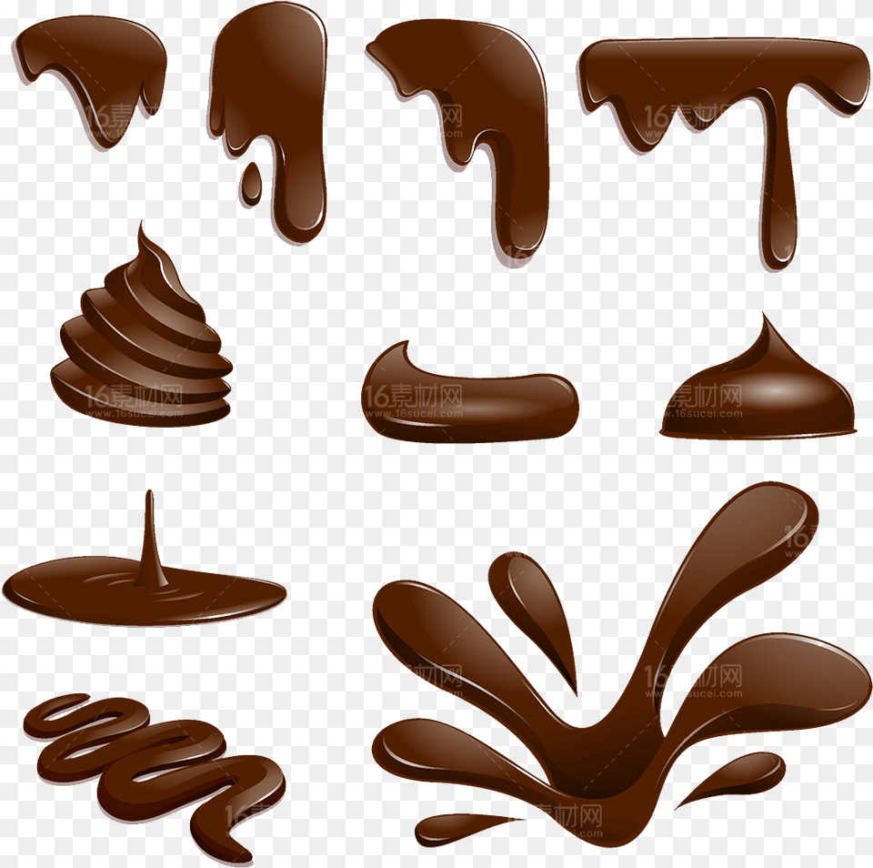 Chocolate Dripping Melting Ice Cream, Cocoa, Food, Dessert, Sweets Png Image