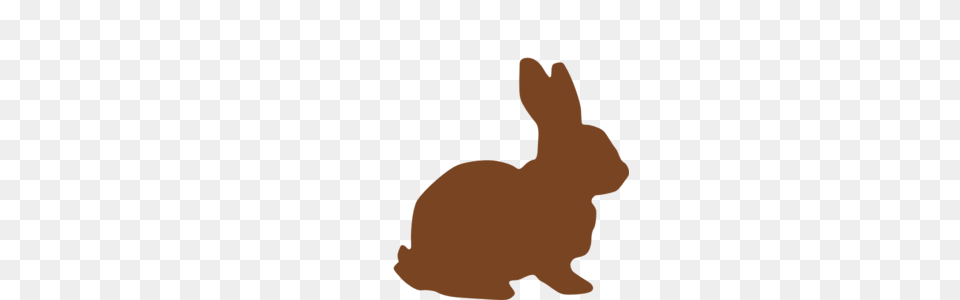 Chocolate Easter Bunny Clip Art Stencils Decals Ideas, Animal, Mammal, Rabbit, Baby Free Png