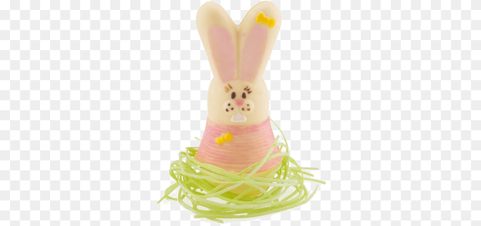 Chocolate Easter Bunny Easter Bunny, Birthday Cake, Cake, Cream, Dessert Png