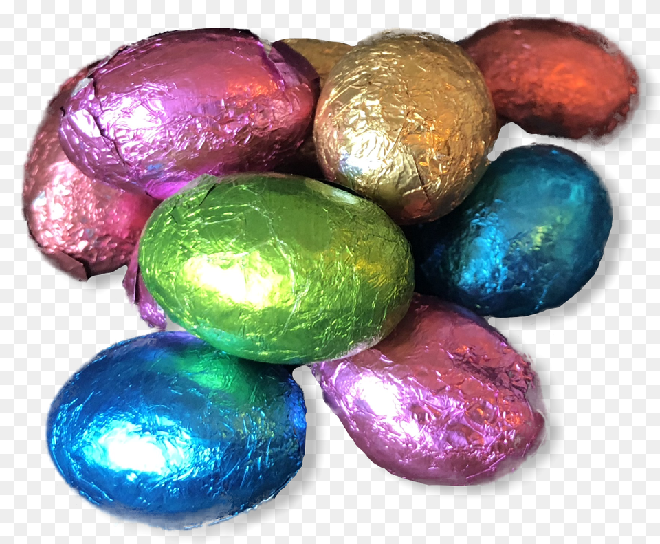 Chocolate Easter Eggs, Food, Sweets, Aluminium, Candy Free Transparent Png