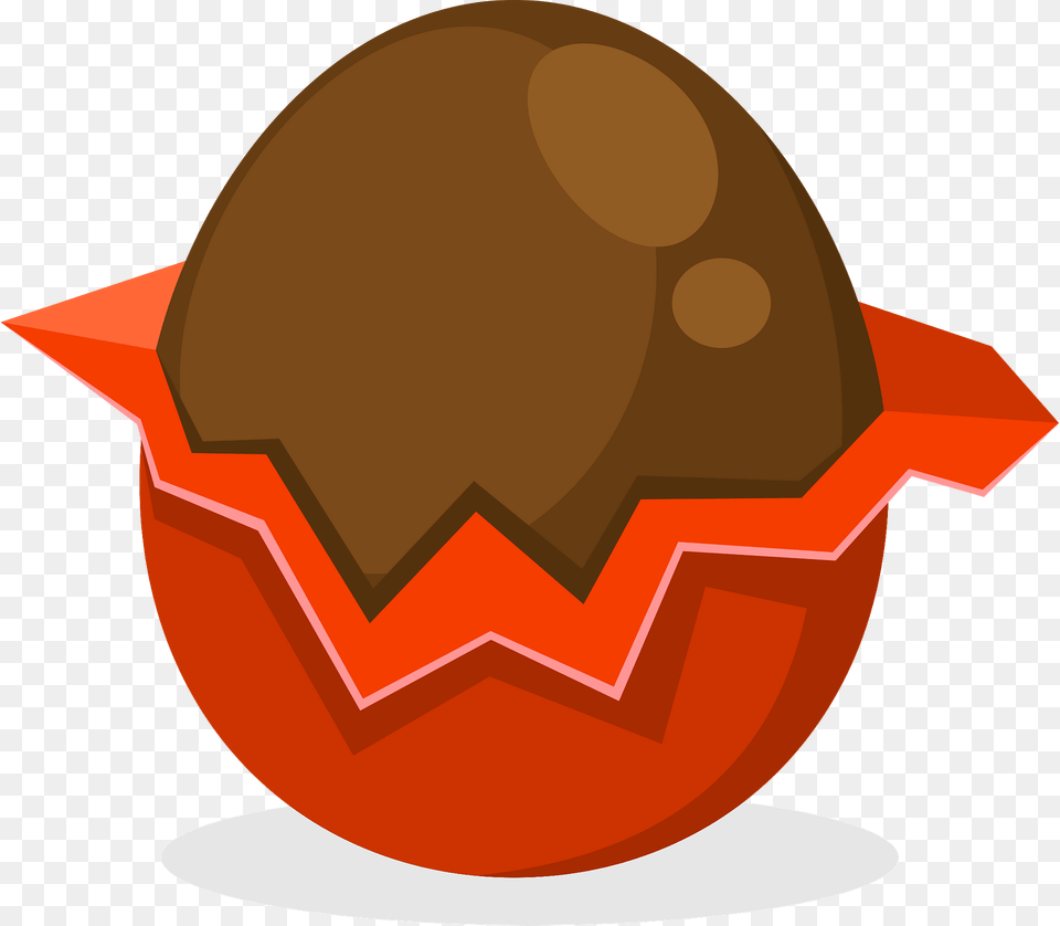 Chocolate Egg Clipart, Food Png Image