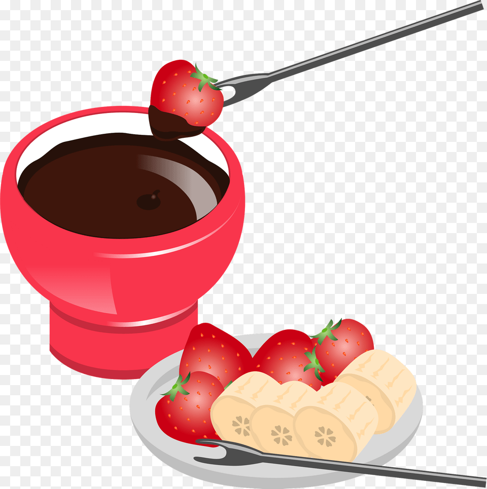 Chocolate Fondue Clipart, Dish, Food, Meal Free Png Download