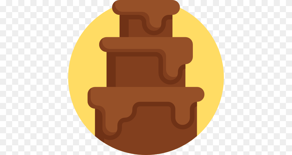 Chocolate Fountain, Food, Sweets, House, Architecture Png