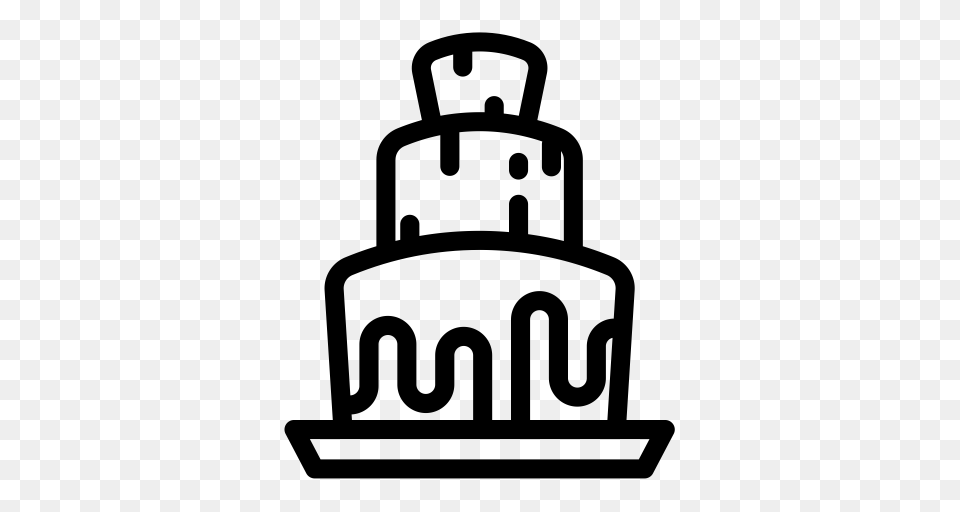 Chocolate Fountain Fountain Pen Icon With And Vector Format, Gray Png Image