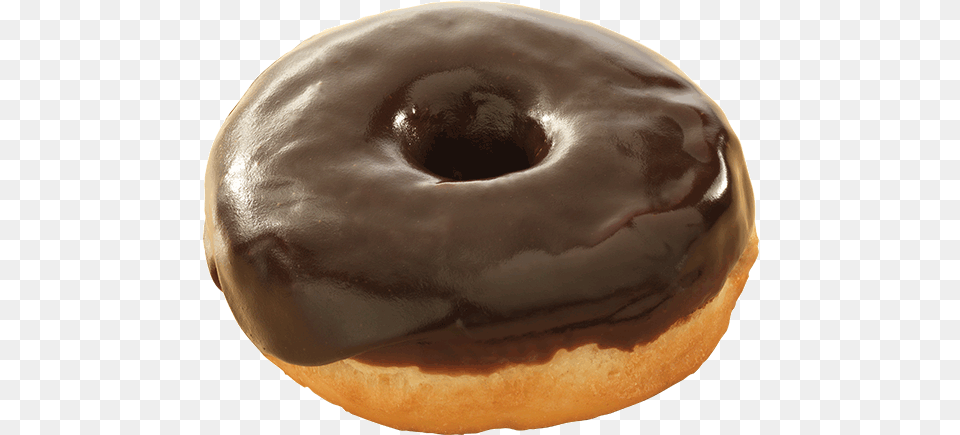 Chocolate Glazed Donut Doughnut, Food, Sweets Free Png Download