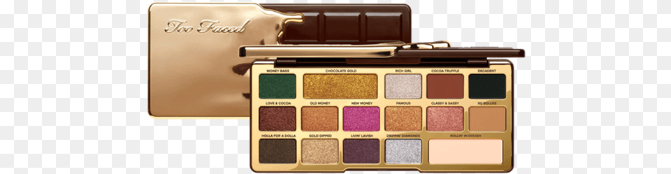 Chocolate Gold Eye Shadow Palette, Paint Container Free Transparent Png