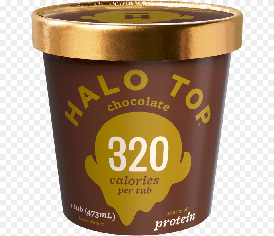 Chocolate Halo Top Chocolate, Cup, Cream, Dessert, Food Free Png Download