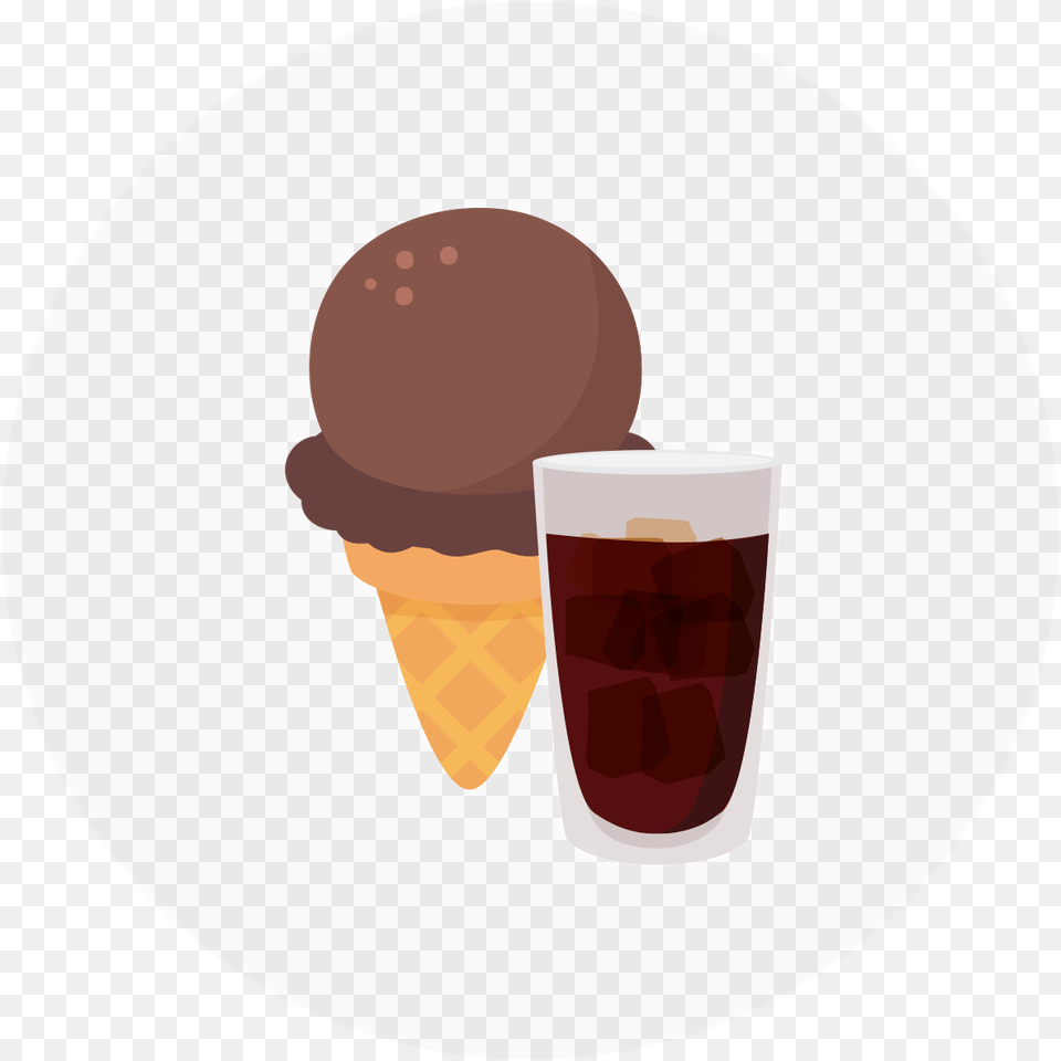 Chocolate Ice Cream, Dessert, Food, Ice Cream, Glass Free Png