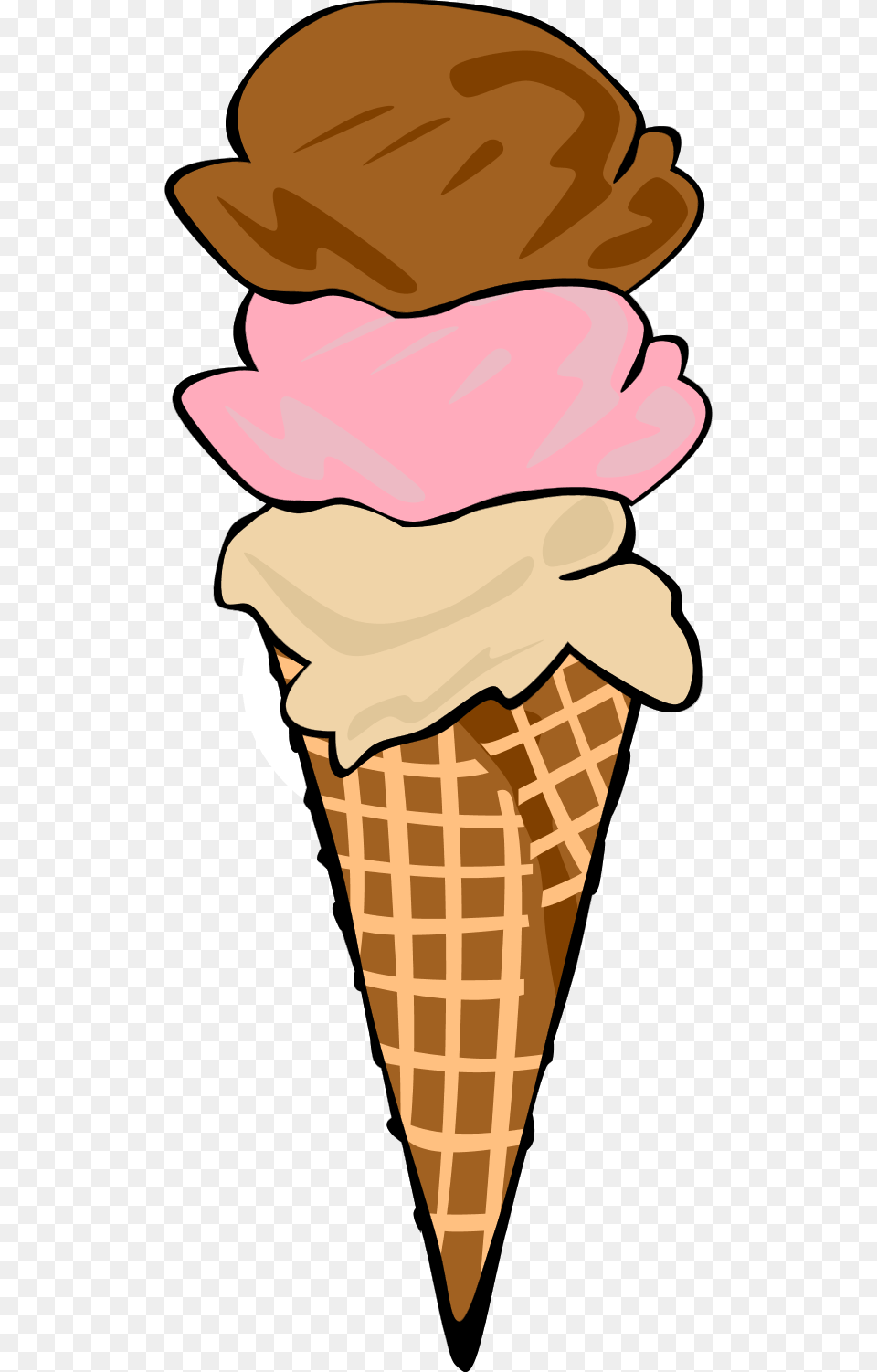 Chocolate Ice Cream Clip Art, Dessert, Food, Ice Cream, Baby Free Png