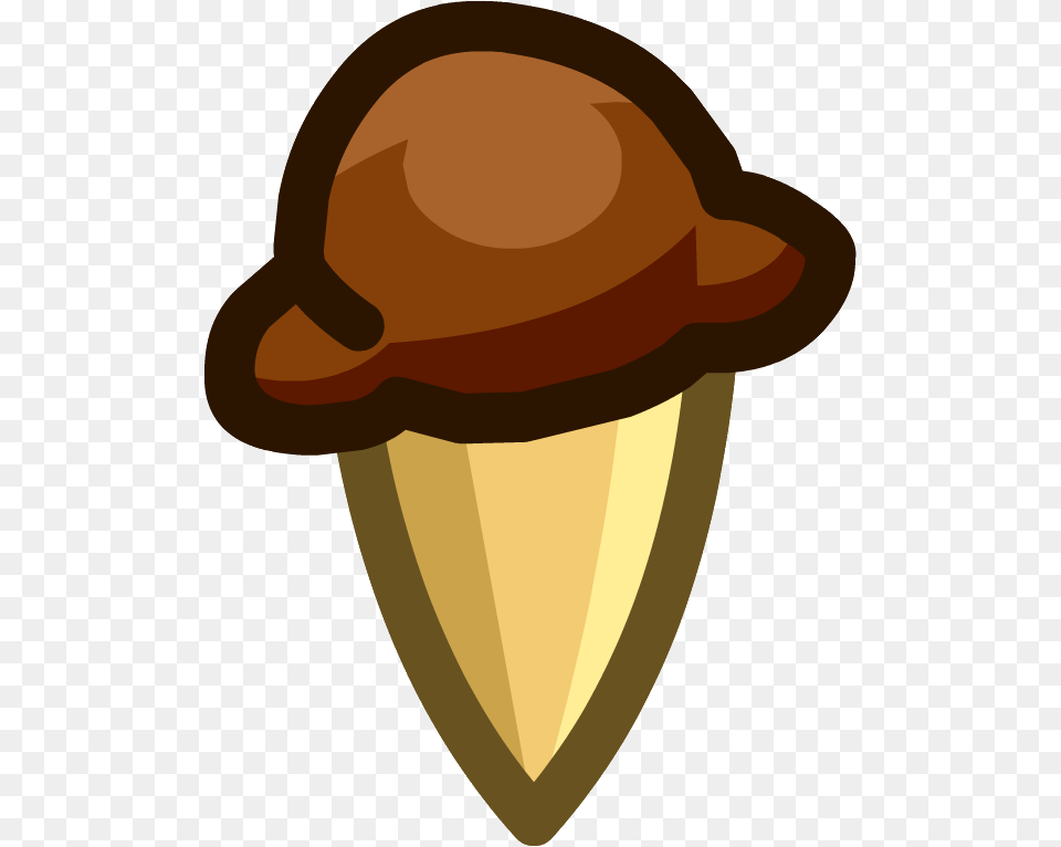 Chocolate Ice Cream Icon, Clothing, Hat, Food, Nut Png