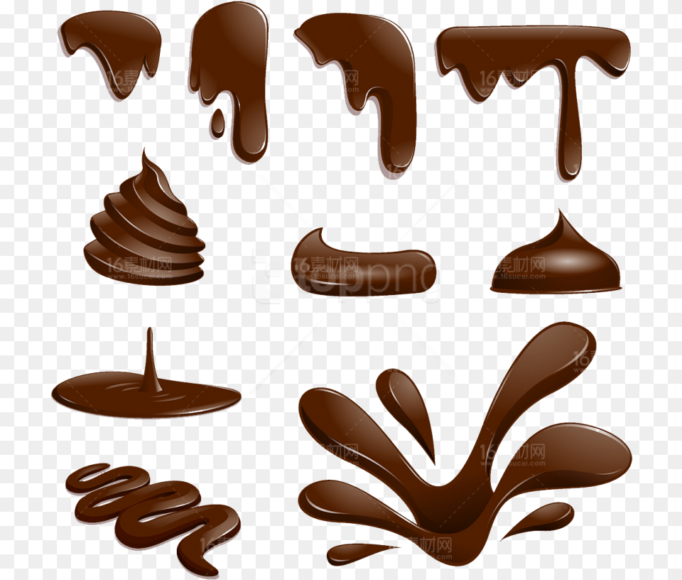 Chocolate Images Chocolate Ice Cream Drip, Food, Sweets, Cocoa, Dessert Free Png Download