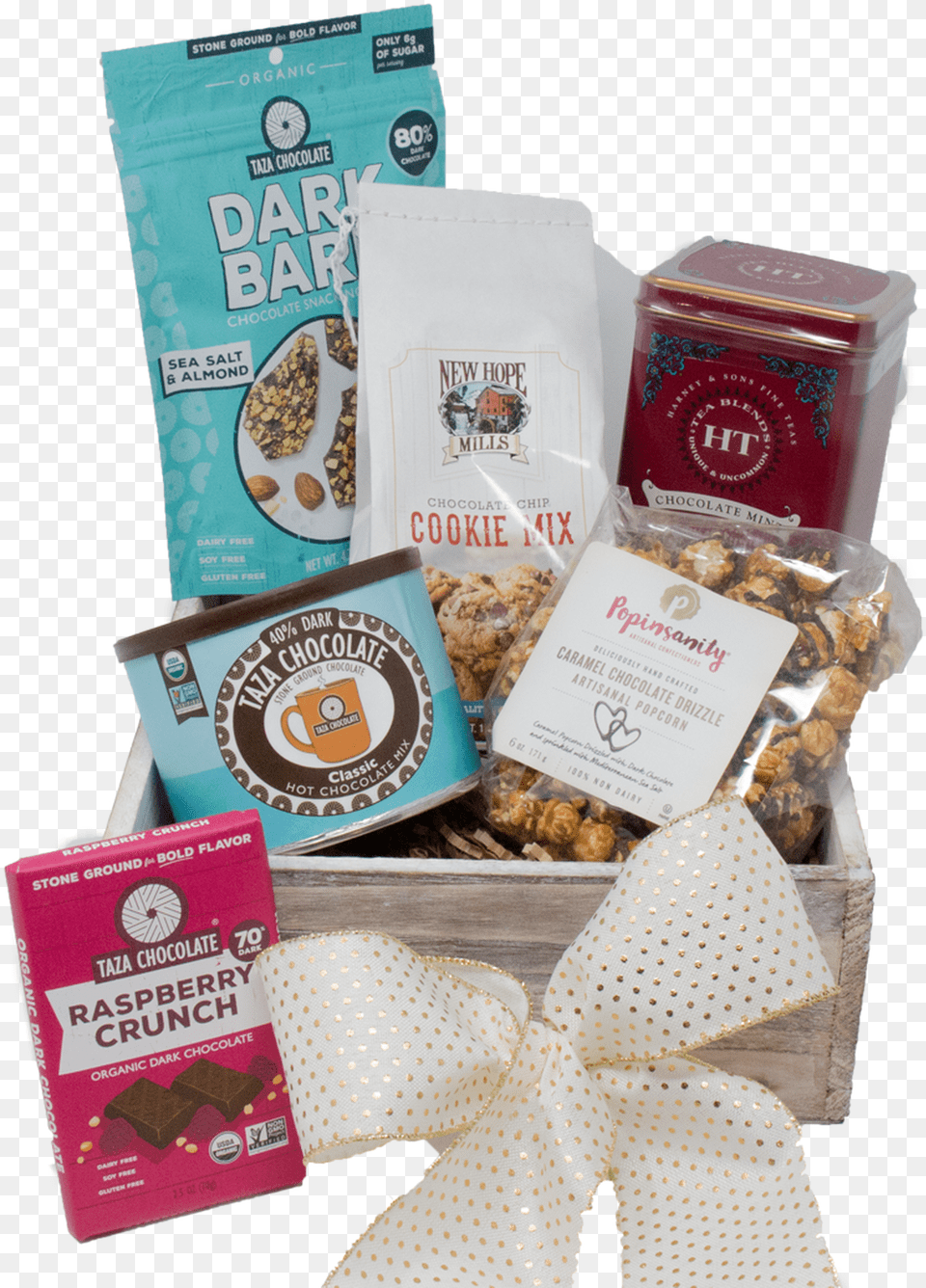 Chocolate Lovers Gift Basket, Food, Snack, Grain, Granola Png Image