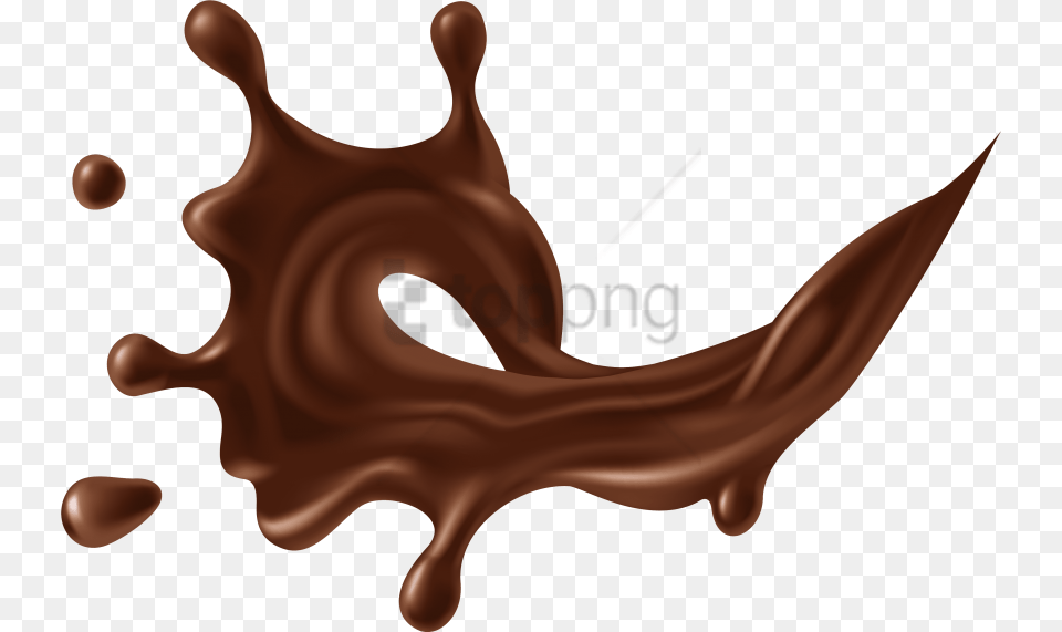 Chocolate Milk Splash, Beverage Free Png Download