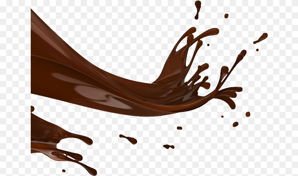 Chocolate Milk Splash Chocolates Splash, Dessert, Food, Cocoa, Cup Free Png