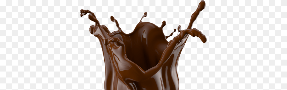 Chocolate Milk Splash Melted Chocolate, Dessert, Food, Cup, Festival Free Png Download
