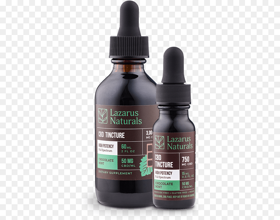 Chocolate Mint Flavored High Potency Full Spectrum Cbd Oil Chocolate Mint, Bottle, Shaker, Ink Bottle, Cosmetics Free Png